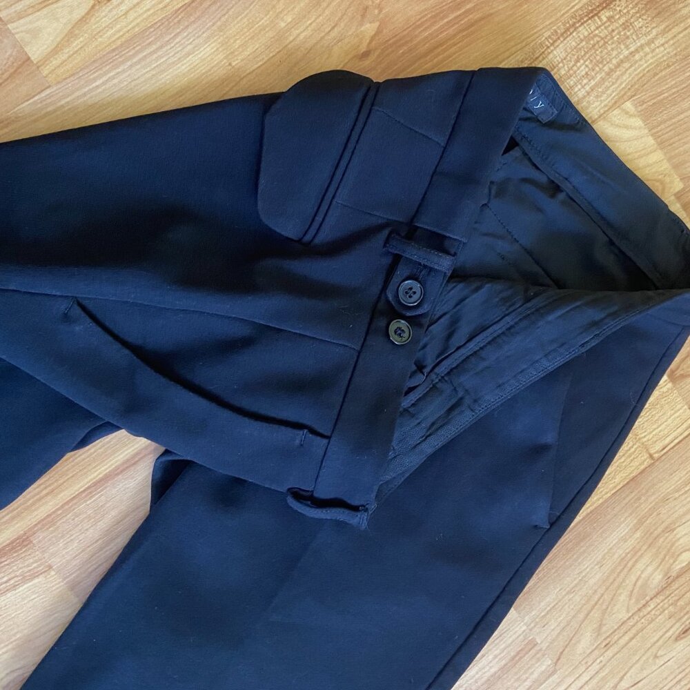 Theory Solid black pants with ankle zip - Picture 7 of 14